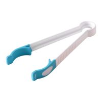 蓝色_随机发个坏的 奶瓶奶嘴夹夹耐高温可消毒塑料多功能夹子奶瓶夹防滑消毒夹嘴钳P