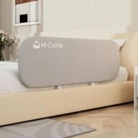 80cm免安装(灰) 免安装床护栏可折叠旅行婴儿童床上挡板宝宝防摔防掉室内床围栏