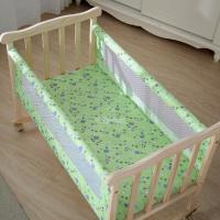 裸床[无蚊帐凉席] 小床 94*55*82厘米 婴儿床实木无漆宝宝床童床摇床推床婴儿摇篮床实木欧式公主床bb床