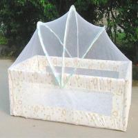 摇篮 拱形蚊帐(含支架) 中号 加大童床睡篮蒙古包支架简易摇床蚊帐罩通用婴儿防蚊夏天摇蓝床