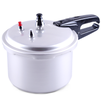 银色16CM(电磁炉燃气通用) 1人用/1.5L 双喜高压锅电磁炉燃气通用防爆压力锅商用家用快煮锅16CM--32CM