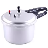 银色16CM(电磁炉燃气通用) 1人用/1.5L 双喜高压锅电磁炉燃气通用防爆压力锅商用家用快煮锅16CM--32CM