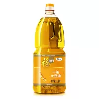 中粮福临门一级大豆油1.8L家庭色拉油 小桶装食用油 烘焙炒菜寝室