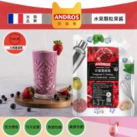 andros安德鲁石榴蔓越莓颗粒果酱1KG夏季果茶冲饮原料奶茶店专用