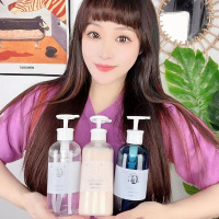 香依伴海盐 海盐均衡洗发露 500ml 香依伴海盐洗发露椰子油能量发膜控油蓬松均衡润发洗发水修护发素