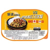 肉沫豇豆饭320g[1盒] 宏绿自煮米饭肉沫豇豆饭320g旅途好帮手方便自热米饭户外加热即食