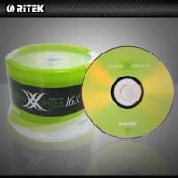 铼德 (RITKE) 双X系列16X DVD-R 50片桶装 刻录盘