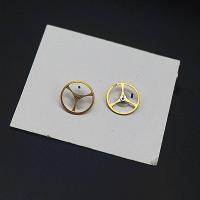 T16摆轮 0mm 国产天津海鸥T16机芯摆轮 手表配件 T16摆轮 含游丝 全摆轮 金色