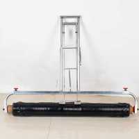 简约手拉0.8-1.2米地膜机 四轮地膜覆膜机薄膜覆盖机机农用手扶拖拉机手拉式多功能盖神器