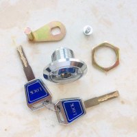 大帽 保险柜锁芯通用保险箱家用机械门锁芯老式防盗叶片钥匙虎牌配件