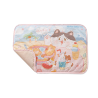 冰丝凉垫 40cm*60cm 年糕niangao宠物凉感垫 可水洗冰垫窝猫咪狗降温冰丝凉垫可爱通用