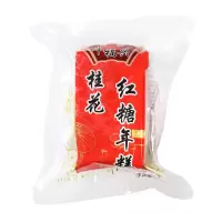 桂花红糖年糕500克/包 苏州特产桂花糖年糕重阳节糯米手工老式传统糕团甜点小吃猪油年糕