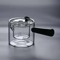 侧把透明煮茶壶 帝依电陶炉V5迷你侧把煮茶器全自动煮茶壶耐热玻璃煮茶炉养生烧水