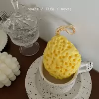 奶酪黄 奶酪陷阱|亲水性洗脸洁面扑 蜂窝洗澡沐浴棉可爱软宝宝洗澡海绵