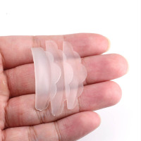 葵边贴片/1包3对 烫睫毛刷子睫毛棒芭比翘卷杠 种植嫁接睫毛辅助工具套装 彩妆用品