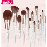 13支白月光化妆刷(不含包) 人造纤维 MSQ/魅丝蔻13支白月光化妆刷套装初学者全套眼影散粉刷子彩妆工具