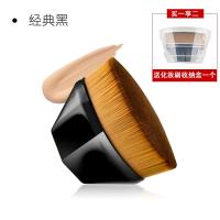 55号粉底刷 黑色送盒子-QL6 人造纤维 李佳琦推荐55号魔术粉底刷无痕化妆刷套装平头不吃粉刷子化妆师