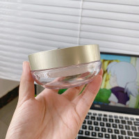 30克空盒 散粉盒子空盒带粉扑小号迷你便携分装盒四宫格带镜子带隔层高级高