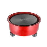 YQ106 红色 无开关款 YQ-105彩色电热炉 小电炉 煮咖啡炉煮功规茶炉煮花茶壶500W电炉