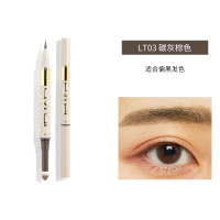 LT03#碳灰棕色 2合1液体眉笔 0.61g 日本sana莎娜excel三合一眉笔眉粉眉刷立体自然防水耐汗不易晕染