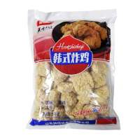 韩式炸鸡1kg 纳佰味韩式炸鸡半成品商用开袋即炸小吃无骨鸡块1kg空气炸锅食材