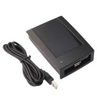 ID卡器-标准款(黑色) IC卡读卡器S50感应RFID射频卡M1会员卡阅读器ID非接触式芯片卡USB