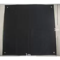 黑色 SUT 用具保护垫户外攀登索降探险装备安全带绳索护垫1m×1m