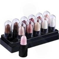 柔美系 12支装眼影笔盘防水不晕染不掉色自然亚光珠光高光卧蚕笔棒眼妆