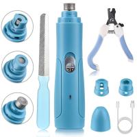Dog Nail Grinder and Trimmer Pet Grooming Tool Kit宠物磨甲器