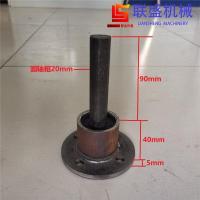 焊接轴座圆轴款 加厚焊接轴座 双轴承覆土盘轴承座 锰钢盖土圆盘 覆膜机盖膜配件