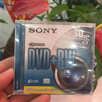 索尼30分钟DVD+RW 1片 Sony/索尼DVD-RW/+RW光盘8CM可擦写摄像机专用光碟2.8G空白刻录盘