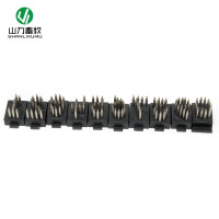 配件:4位数- 数字钉子(0-9) 耳刺钳狗用刺青钳耳朵剪标耳标畜牧穿孔猪用耳号钳宠物油墨刺号钳