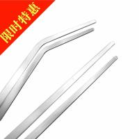 27CM水草直头镊子(加厚款) 乌龟喂食镊子小镊子拔黑头喂龟食镊子夹螨虫的镊子小夹子尖头弯头