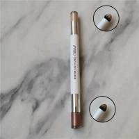 apieu白杆双头卧蚕笔2#棕咖色 韩国A`PIEU奥普Apieu闪亮单头眼影笔珠光眼影棒 卧蚕笔防水不晕