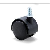 白色 M8螺丝轮万向轮滑轮家具脚轮电取暖器轮子油汀烤灯茶几电脑桌轱辘