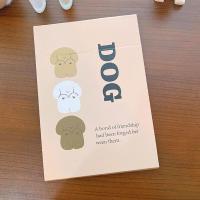 DOG 高颜值小镜子化妆镜折叠家用小型便携宿舍学生台式桌面可立梳妆镜