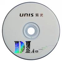 5片DL散盘+加厚PP袋5个 UNIS紫光DL双层DVD刻录盘DVD+R8.5G8X大容量D9空白光盘光碟1。。