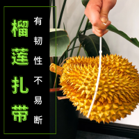 榴莲扎带 大号5*650白色4.8mm宽度国标100条装捆绑榴莲替代皮筋