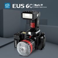 00845[407颗粒] 微型小颗粒moc国产积木照相机打字机模型高难度拼装创意玩具男生