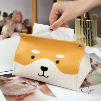 黄色小狗(新款纸巾盒) 卡包女小巧多卡位大容量卡通动漫防消磁卡夹包驾驶证一体零钱包