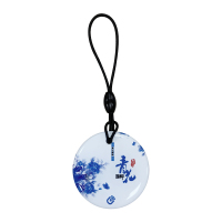 CUID青花同款10张 10张 CUID滴胶门禁卡穿透防火墙防屏蔽可复制IC卡电梯指纹锁授权钥匙扣