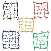 黄色(30*30加粗) 摩托车改装配件网兜行李兜油箱网兜油箱套头盔网加粗行李网尾箱绳