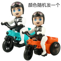 电动三轮车NO.LD-151 [电池版]3节5号 酷炫带特技三轮车儿童电动玩具大头男女孩宝宝婴儿1-2岁炫舞旋转