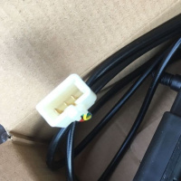 一字型插头(踏板) 电动三轮车脚踏调速开关 电动车电摩转把改装脚踩油门调速器通用