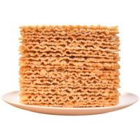 11x17厘米 ( 100片 ) 煎饼果子薄脆山东杂粮煎饼脆皮专用脆饼脆片香酥麻叶600片商用