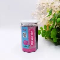 玫瑰味1瓶(400克) 云南玫瑰鲜花酱花馅重瓣食用玫瑰花调味果脯即食蜜饯