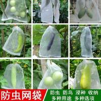 10*15厘米[55个装] 种菜防虫袋子水果保护网袋柠檬菠萝蜜的网罩防护套黄瓜脐橙大棚疏