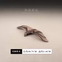 12#蝙蝠 尺寸图文介绍有写 认知仿真昆虫动物模型 蝙蝠蝗虫瓢虫螳螂蝴蝶蚂蚁蚊蜜蜂摆件玩具