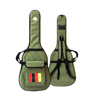 军绿色(41寸) 民谣36寸吉他包41寸古典40寸便携双肩加厚防水乐器保护袋子吉他套