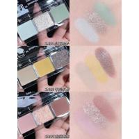 JM01#小玉的梦 薄荷奶绿真的可~LEEMEMBER荔萌三色眼影JM08小花系列亮片提亮哑光